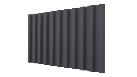 Профнастил НС21 1065/1010x0,35 мм, MATT RAL 7024