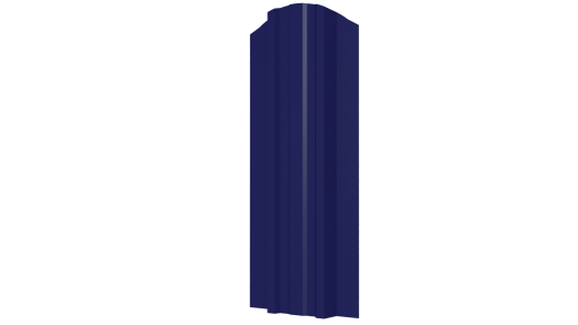 Металлический штакетник Евротрапеция Полиэстер 0,45 мм, RAL 5002