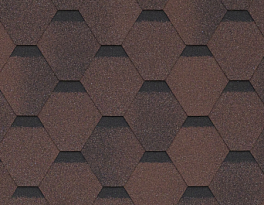 Однослойная черепица Технониколь SHINGLAS, коллекция Комфорт, Финик