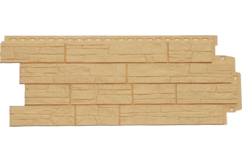 Фасадная панель Grand Line Сланец, Classic песочный