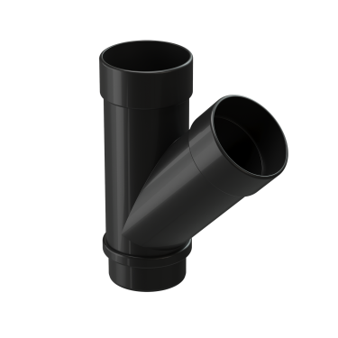 Тройник 45° водосточной трубы, RR33