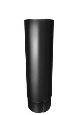 Труба круглая 3 м, RAL 9005